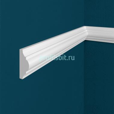 Молдинг Перфект Плюс P04 40х19 мм 2 м белый ударопрочный полимер