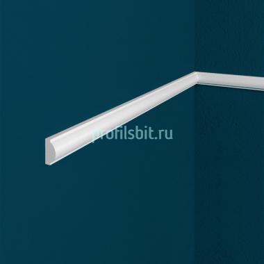 Молдинг Перфект Плюс P52 15х12 мм 2 м белый ударопрочный полимер