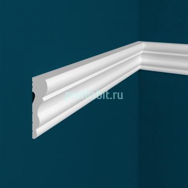 Молдинг Перфект Плюс P58 52х26 мм 2 м белый ударопрочный полимер