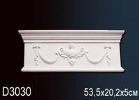 Обрамление дверей Перфект D3030 202х535 мм белый полиуретан