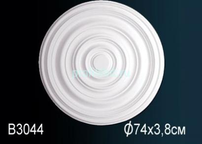 Потолочная розетка Перфект B3044 740 мм белый полиуретан