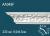 Гибкий потолочный плинтус с орнаментом Перфект AA049F 95х134х95 мм 2,3 м белый полиуретан