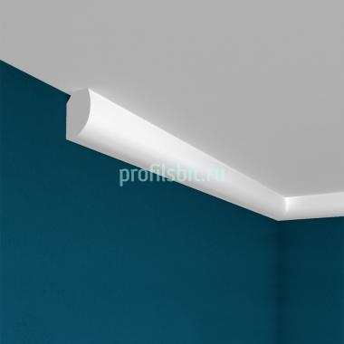 Потолочный плинтус Перфект Плюс P02 19 мм 2 м белый ударопрочный полимер