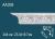 Потолочный плинтус с орнаментом Перфект AA309 197х298х230 мм 2,44 м белый полиуретан