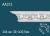 Потолочный плинтус с орнаментом Перфект AA313 305х496х391 мм 2,44 м белый полиуретан