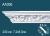 Потолочный плинтус с орнаментом Перфект AA006 72х108х80 мм 2,4 м белый полиуретан