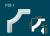угловой элемент Перфект Плюс P35-1 115х115 мм белый ударопрочный полимер