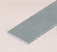 Алюминиевая полоса 15 мм серебристый муар 2 мм толщина полосы 3м