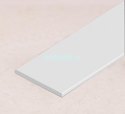 Алюминиевая полоса 20 мм белая матовая 1,6 мм толщина полосы 2,5м