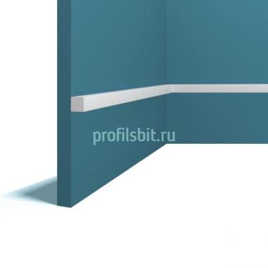 Молдинг 15х15 мм Перфект Плюс P130 белый ударопрочный полимер 2 м