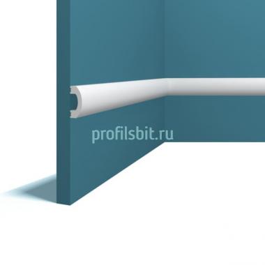 Молдинг 14х33 мм Перфект Плюс P135 белый ударопрочный полимер 2 м