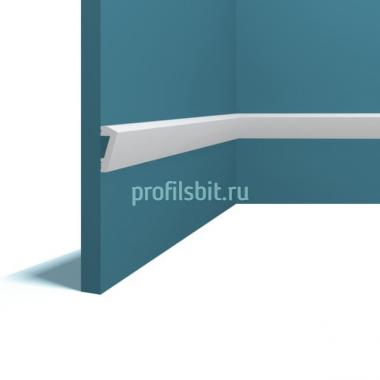 Молдинг 14х33 мм Перфект Плюс P138 белый ударопрочный полимер 2 м