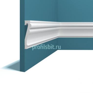 Молдинг 23х85 мм Перфект Плюс P85 белый ударопрочный полимер 2 м