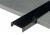 П-профиль алюминиевый 10х20 мм Евротрим 0224.05 черный 2,95 м