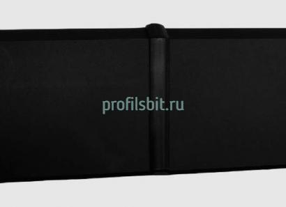 Соединитель ПВХ для плинтуса Евротрим F-70 черный