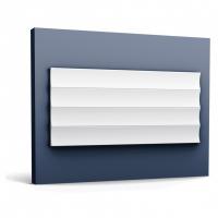 Стеновая панель 3D Orac Decor W114 белая 200х25х1.5 см