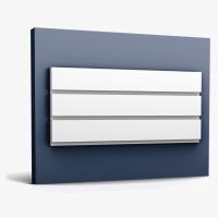 Стеновая панель 3D Orac Decor W116 белая 200х25х2 см