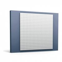 Стеновая панель 3D Orac Decor W117 белая 100x100x2.3 см