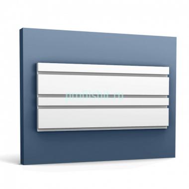 Стеновая панель 3D Orac Decor W119 белый 200x25x2 см