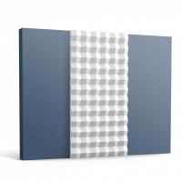 Стеновая панель 3D Orac Decor W115 белая 200x25x2.3 см