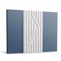 Стеновая панель 3D Orac Decor W213 белая 200x25x1.6 см
