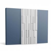 Стеновая панель 3D Orac Decor W216 белая 200x25x1.6 см