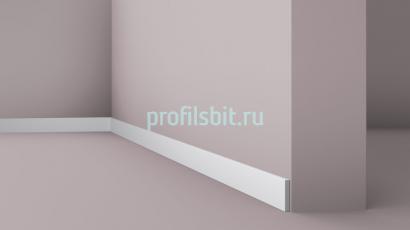 Напольный плинтус NMC Wallstyl FL10 белый 50х8 мм 200 см