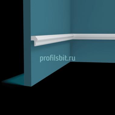 Молдинг Перфект Плюс P178 белый ударопрочный полимер 35х27 2 м