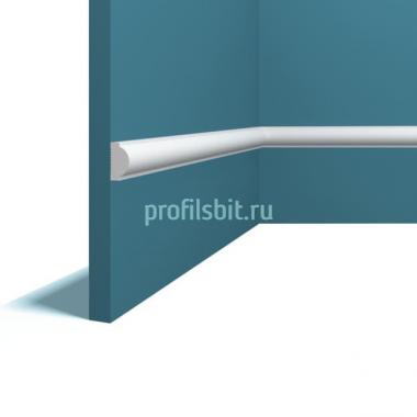 Молдинг Перфект Плюс P181 белый ударопрочный полимер 25х14 2 м