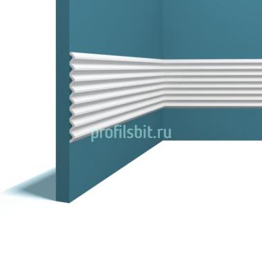 Стеновая декоративная панель Перфект Плюс P128-2800 белый ударопрочный полимер 14х200 2,8 м