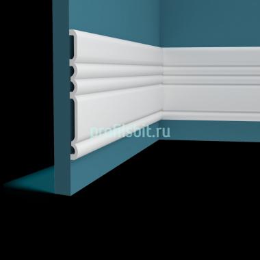 Стеновая декоративная панель Перфект Плюс P168 белый ударопрочный полимер 14х200 2 м