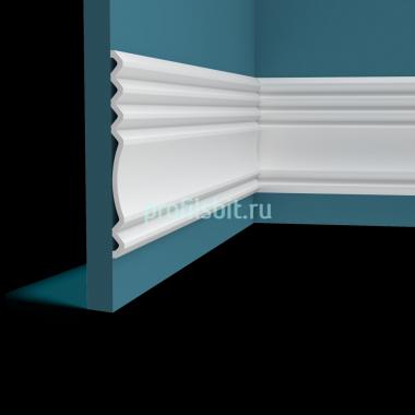 Стеновая декоративная панель Перфект Плюс P171 белый ударопрочный полимер 14х200 2 м