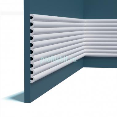 Стеновая декоративная панель Перфект Плюс P205 белый ударопрочный полимер 14х200 2 м