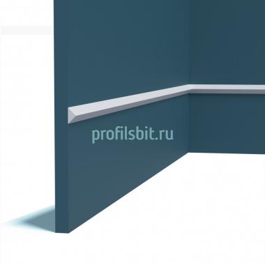 Молдинг Перфект Плюс P199 белый ударопрочный полимер 15х15 2 м