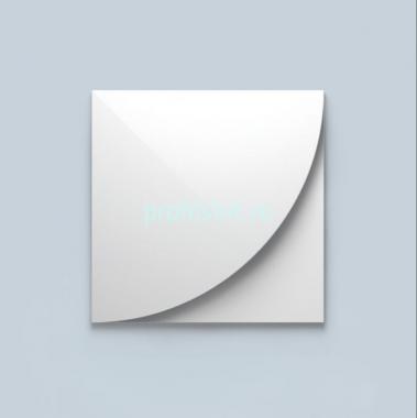 Декоративная стеновая панель 3D NMC CURVE 6 380х380 мм