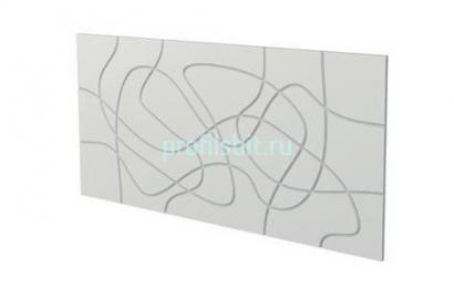 Декоративная стеновая панель 3D NMC LACES 758х379 мм Кружево 2шт/набор