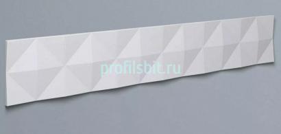 Декоративная стеновая панель 3D NMC Пирамида PIRAMID 1135х190 мм