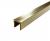 Шлифованный латунный П-профиль 6Х6Х6 мм PU6 3м
