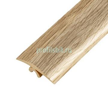 Гибкий порог ПВХ 40 мм Cezar Flex Line 175 Дуб альканта 12 м
