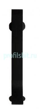 Фурнитура для напольного плинтуса ПТ-110 ПВХ стык черный