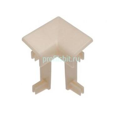 Уголок внутренний ПВХ плинтуса для ковролина Cezar Dwo цвет под плинтус