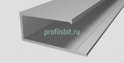 Алюминиевый L-профиль ОП-011 под гипсокартон 12 мм 3 м