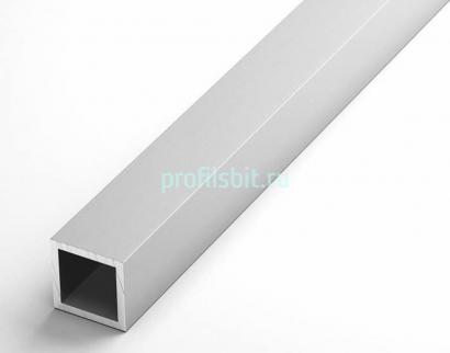 Алюминиевый бокс 8х8х1 мм 3 м серебро анодированный