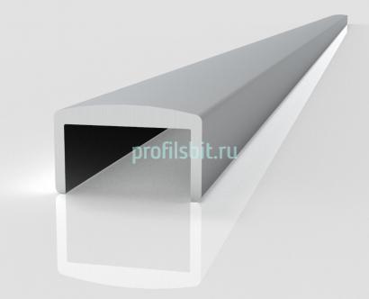 Алюминиевый П-профиль ПП-0698 13 х 15 мм под стекло 10 мм 3 м