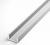 Алюминиевый швеллер 15х20х15х1,5 мм 3 м серебро анодированный