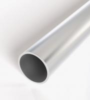 Алюминиевая труба 8х1 мм 3 м серебро анодированная