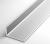 Алюминиевый уголок 20х60х2 мм 3 м серебро анодированный