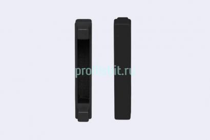 Алюминиевая фурнитура для плинтуса Евротрим C-40 4036.05 черная