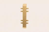 Алюминиевый соединитель для плинтуса Евротрим F-100 2642.00 золото