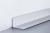 Отделочный алюминиевый уголок 30х30 мм Евротрим 0344.01 серебро 3 м